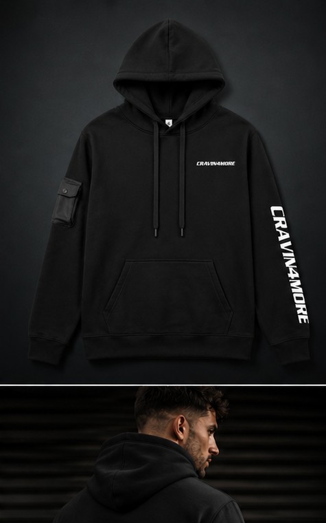 Hoodie Tactical Black