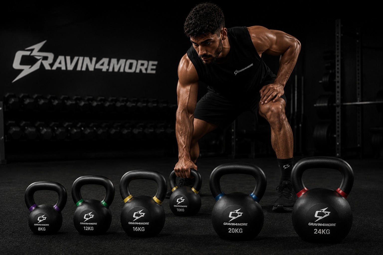Kettlebell Set Pro 4–32kg